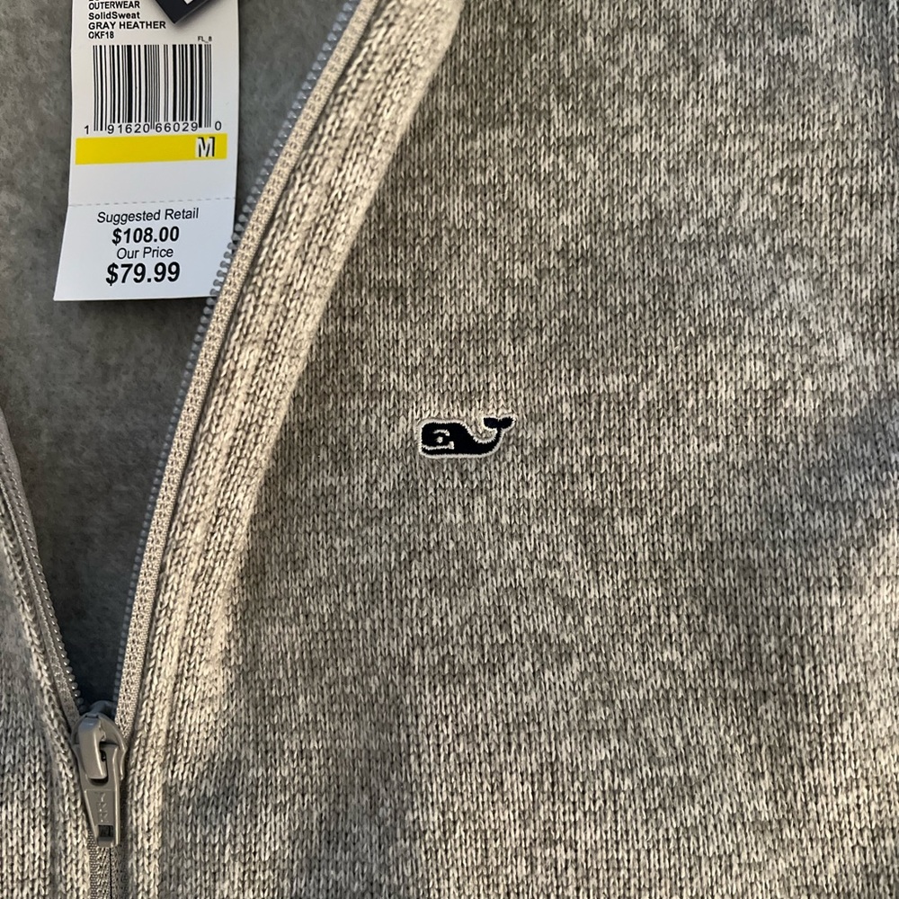 Heather Gray Vineyard Vines Vest